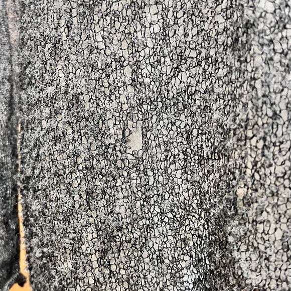 Helmut Lang Womens Alpaca Blend Bare Boucle Asymmetrical Tunic Sweater Sz M - Picture 3 of 14